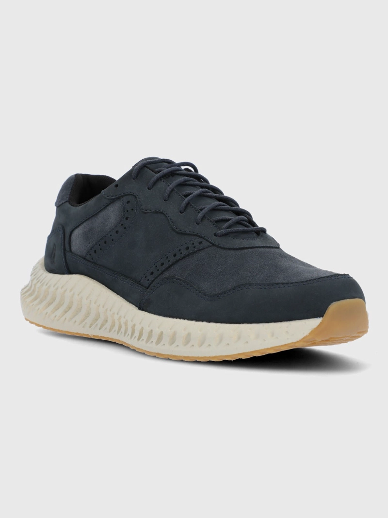 ZAPATILLA CUERO HOMBRE SPINAL BRIO AZUL HUSH PUPPIES - 1