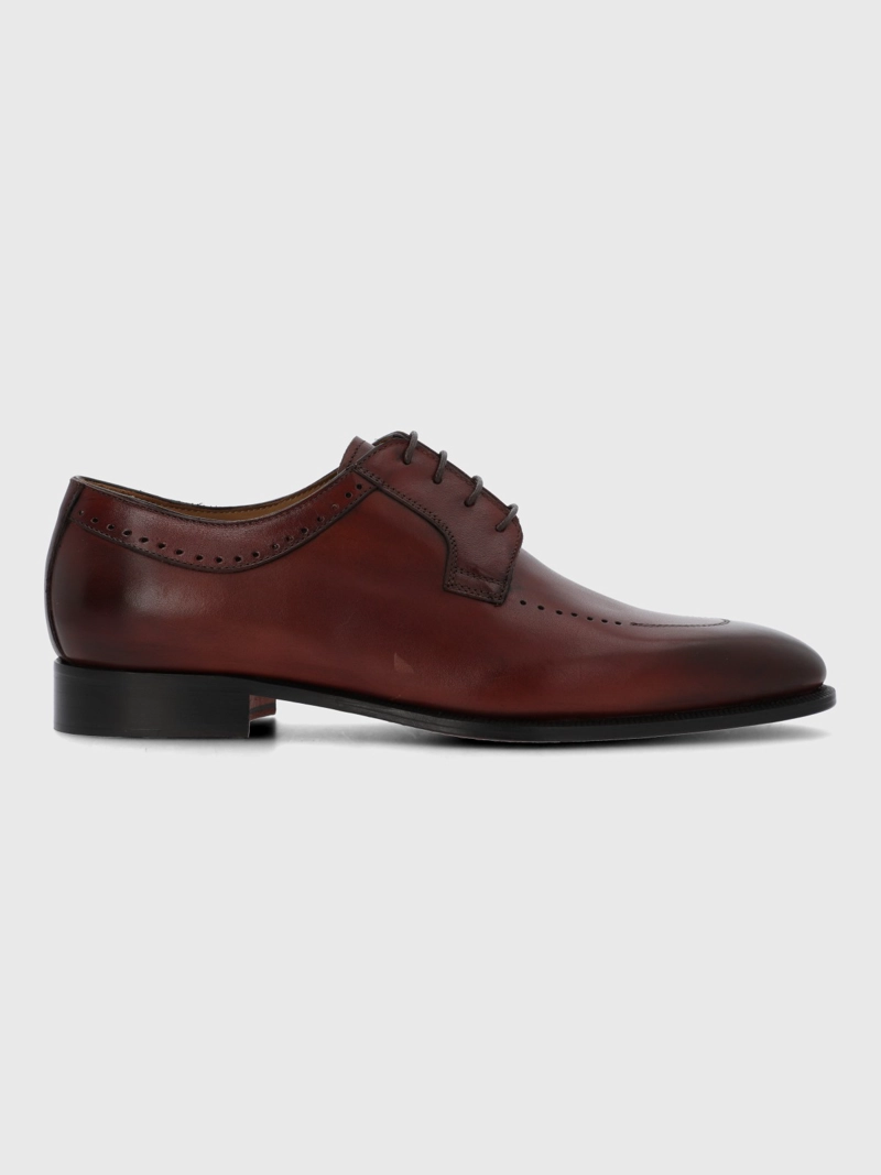 ZAPATO ITALIANO CUERO LETTO CAFE  HUSH PUPPIES - 2