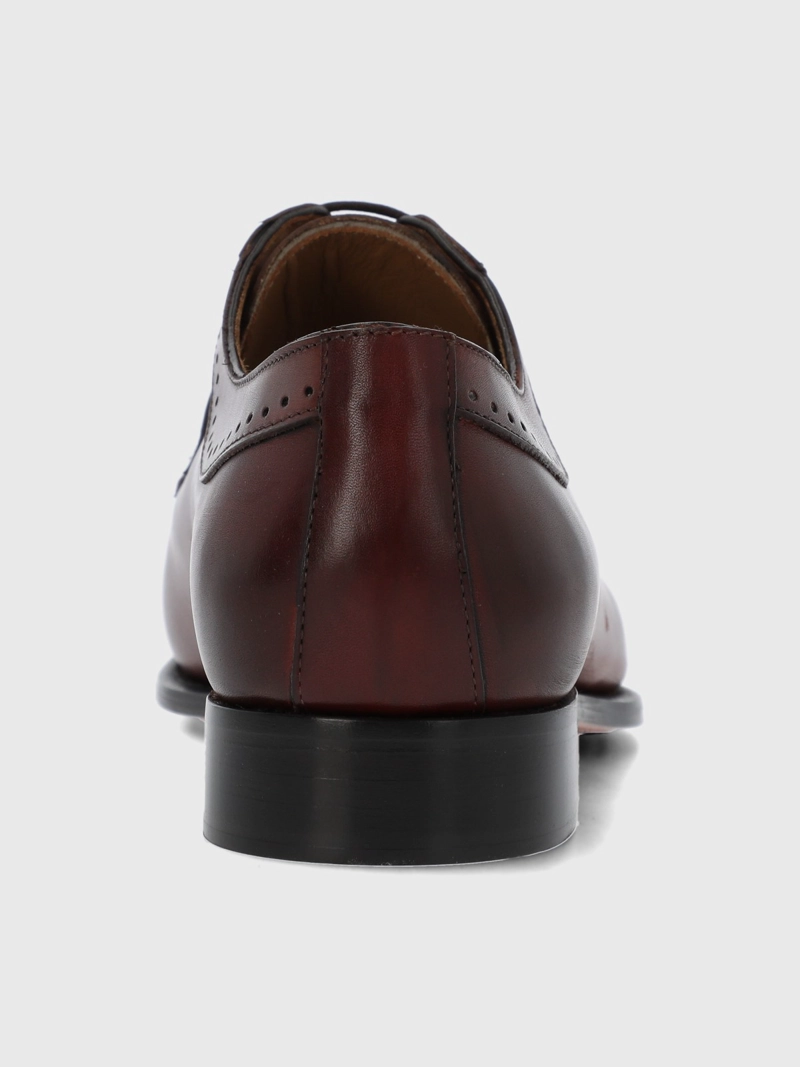 ZAPATO ITALIANO CUERO LETTO CAFE  HUSH PUPPIES - 7
