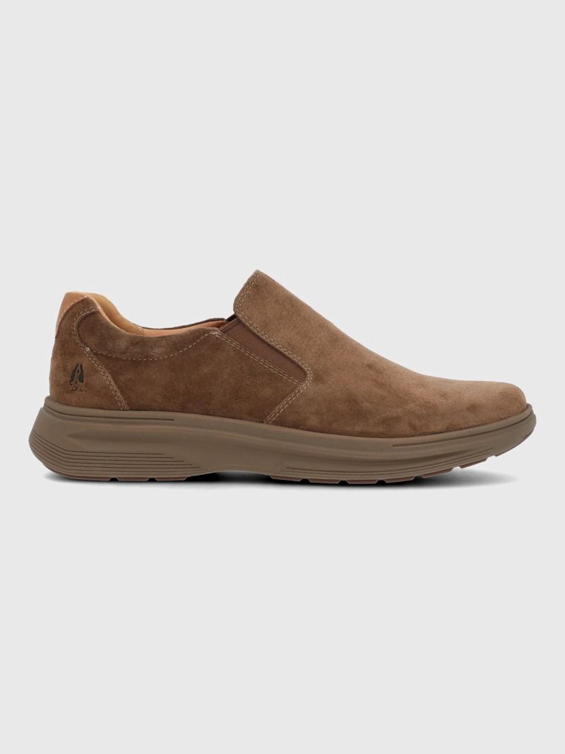 SLIP ON CUERO HOMBRE HUNT II CAFE  HUSH PUPPIES - 2