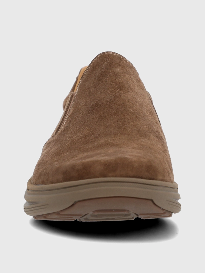 SLIP ON CUERO HOMBRE HUNT II CAFE  HUSH PUPPIES - 4