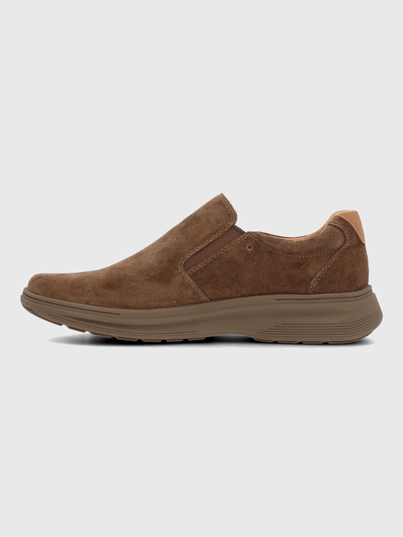 SLIP ON CUERO HOMBRE HUNT II CAFE  HUSH PUPPIES - 5