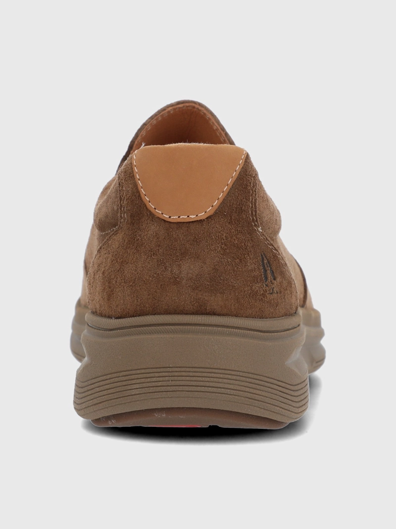 SLIP ON CUERO HOMBRE HUNT II CAFE  HUSH PUPPIES - 7