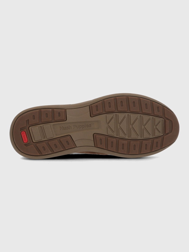 SLIP ON CUERO HOMBRE HUNT II CAFE  HUSH PUPPIES - 8