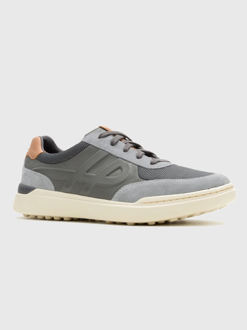 ZAPATILLA CUERO HOMBRE WES HP GRIS HUSH PUPPIES - 1