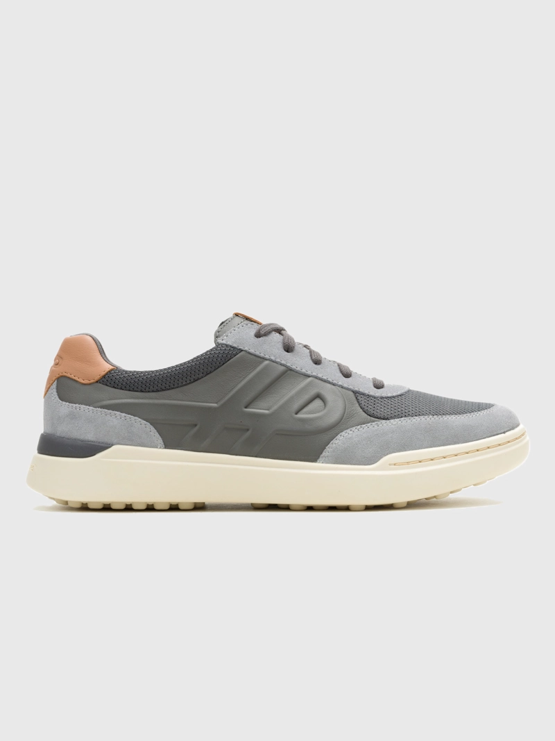 ZAPATILLA CUERO HOMBRE WES HP GRIS HUSH PUPPIES - 2