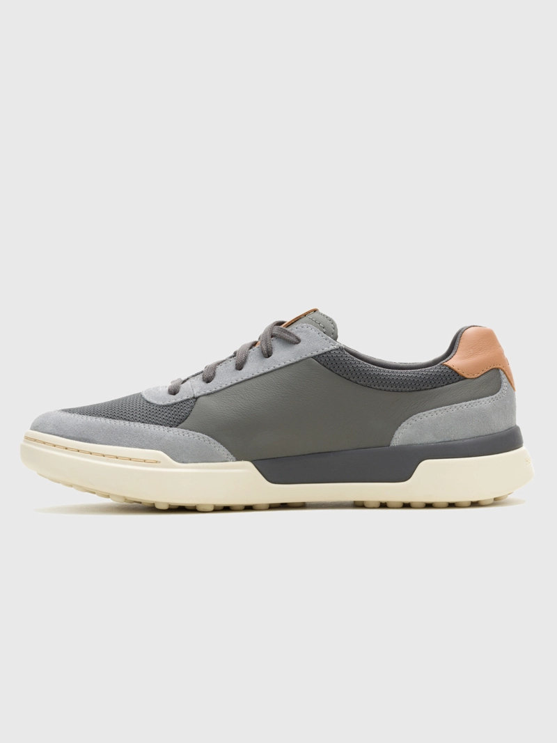 ZAPATILLA CUERO HOMBRE WES HP GRIS HUSH PUPPIES - 5