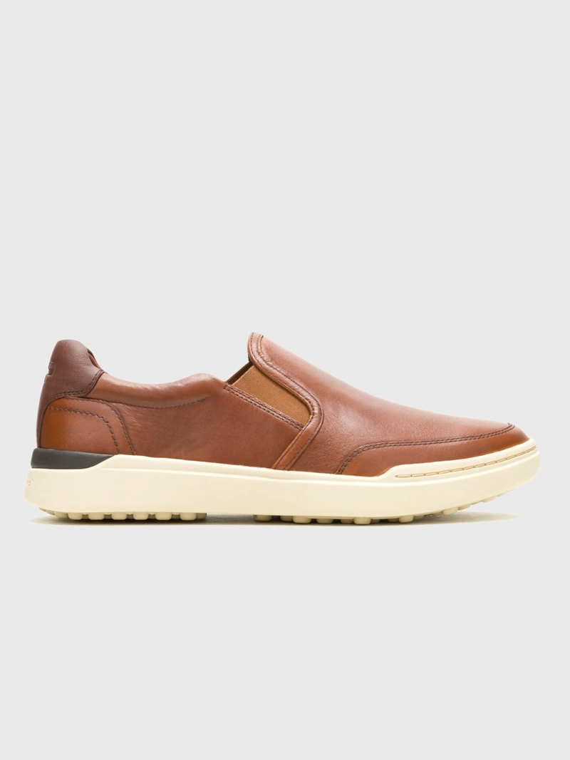 SLIP ON CUERO HOMBRE WES CAFE  HUSH PUPPIES - 2