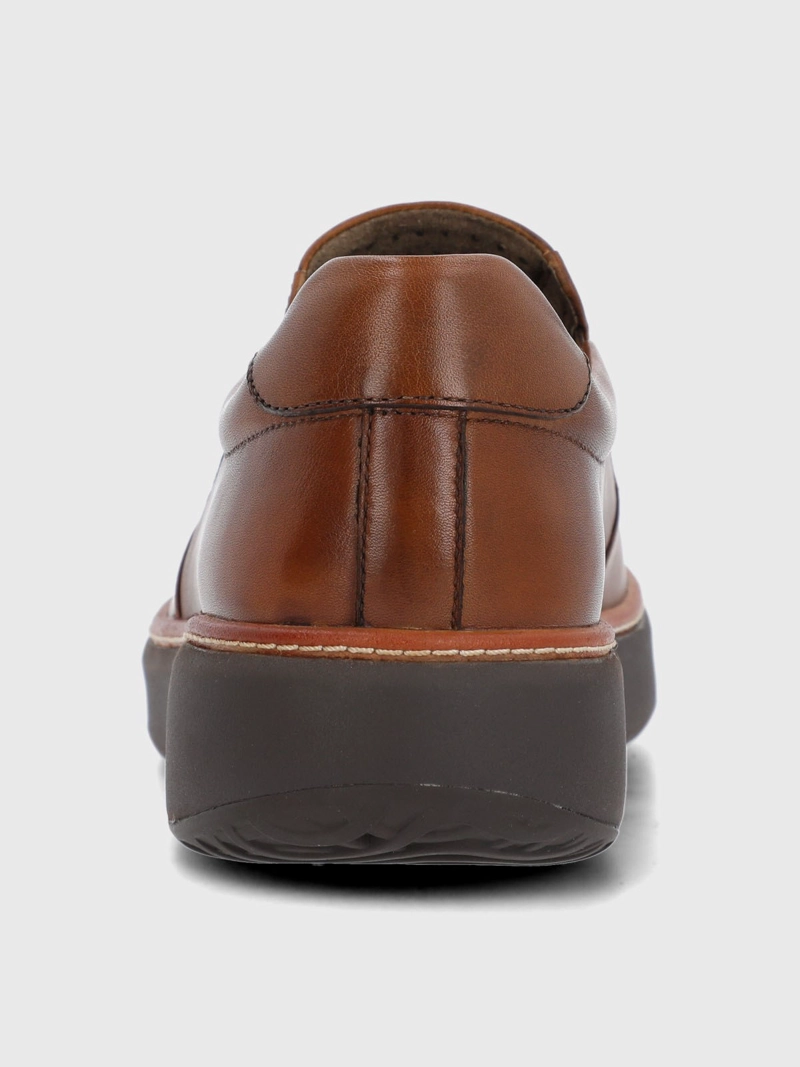 SLIP ON CUERO HOMBRE LITE G CAFE  HUSH PUPPIES - 7