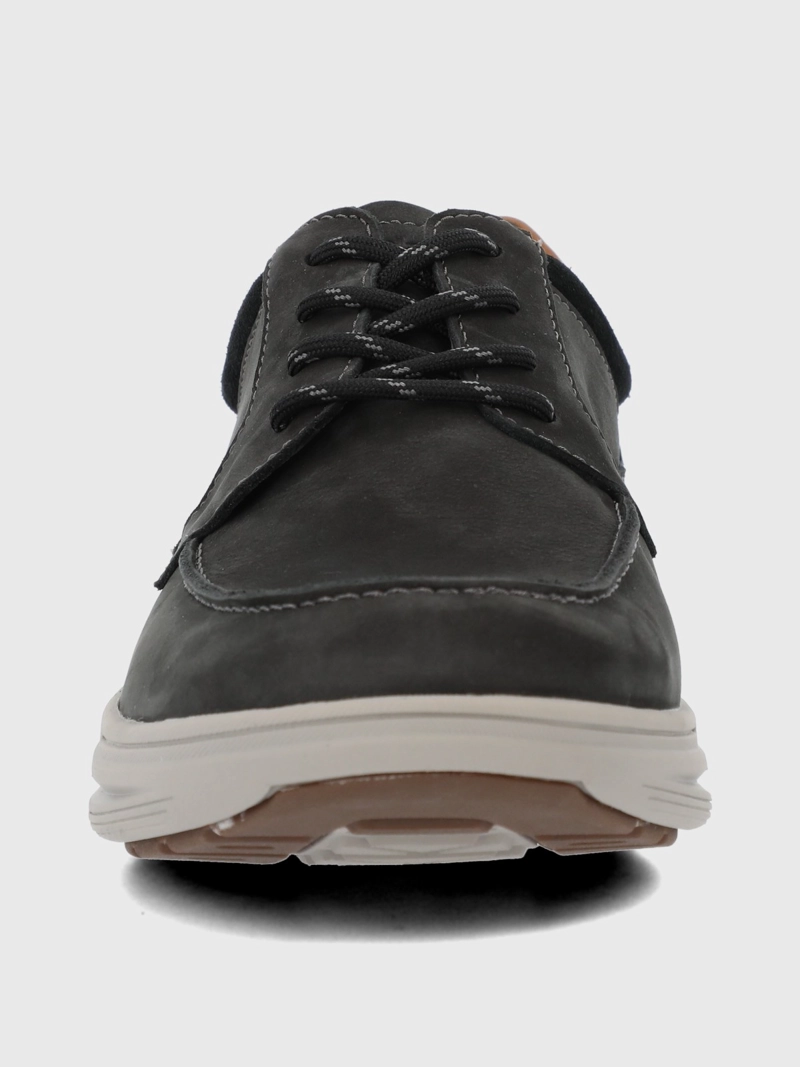 ZAPATILLA CUERO HOMBRE MOLTE GRIS HUSH PUPPIES - 2