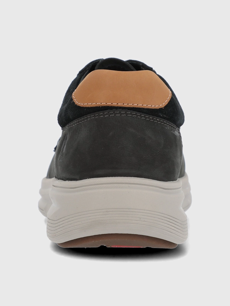 ZAPATILLA CUERO HOMBRE MOLTE GRIS HUSH PUPPIES - 6