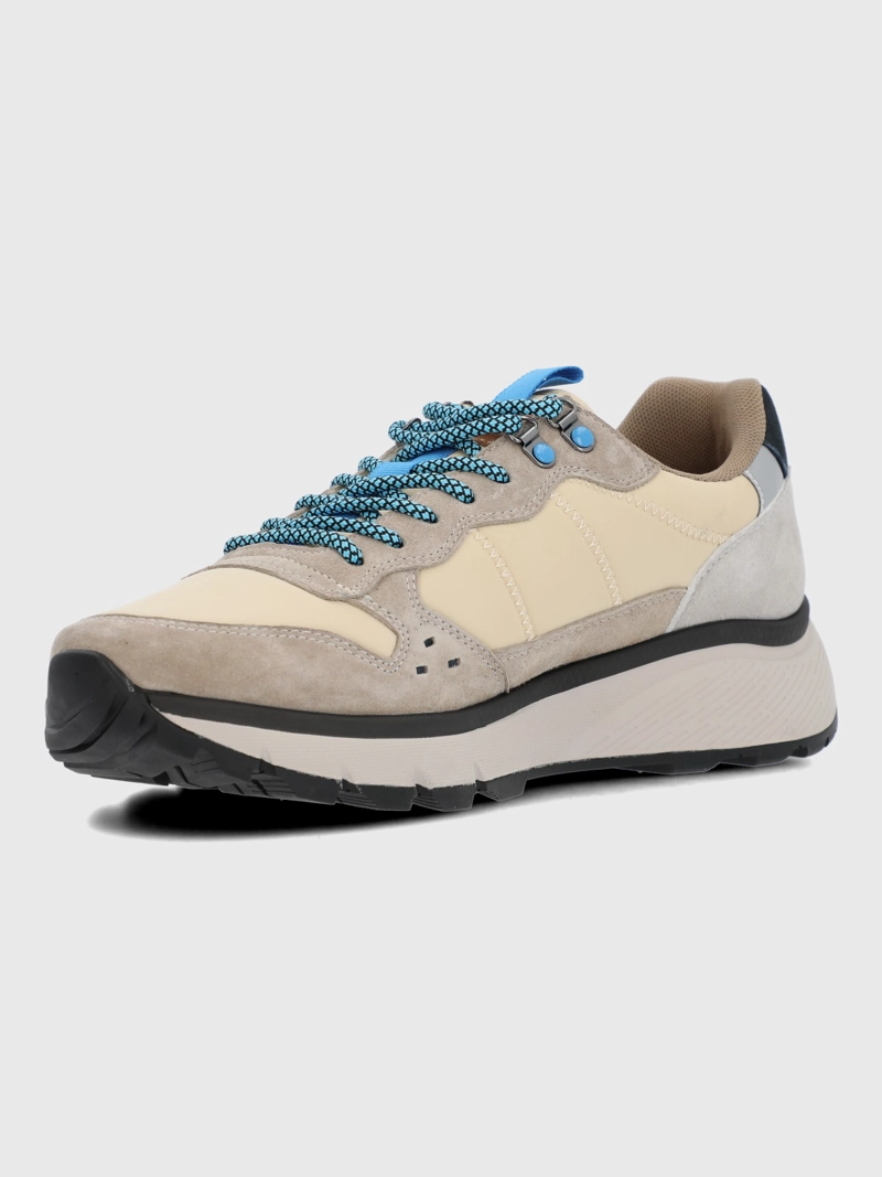 ZAPATILLA CUERO HOMBRE LUX BEIGE HUSH PUPPIES - 6