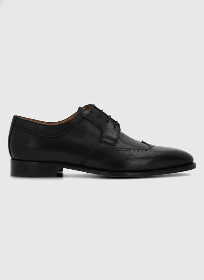 ZAPATO ITALIANO CUERO LORENZ NEGRO HUSH PUPPIES - 2