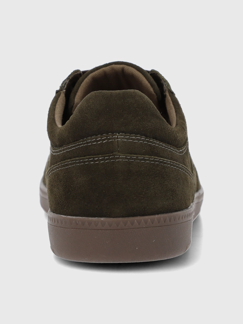 ZAPATILLA CUERO HOMBRE MARE CAFE  HUSH PUPPIES - 7