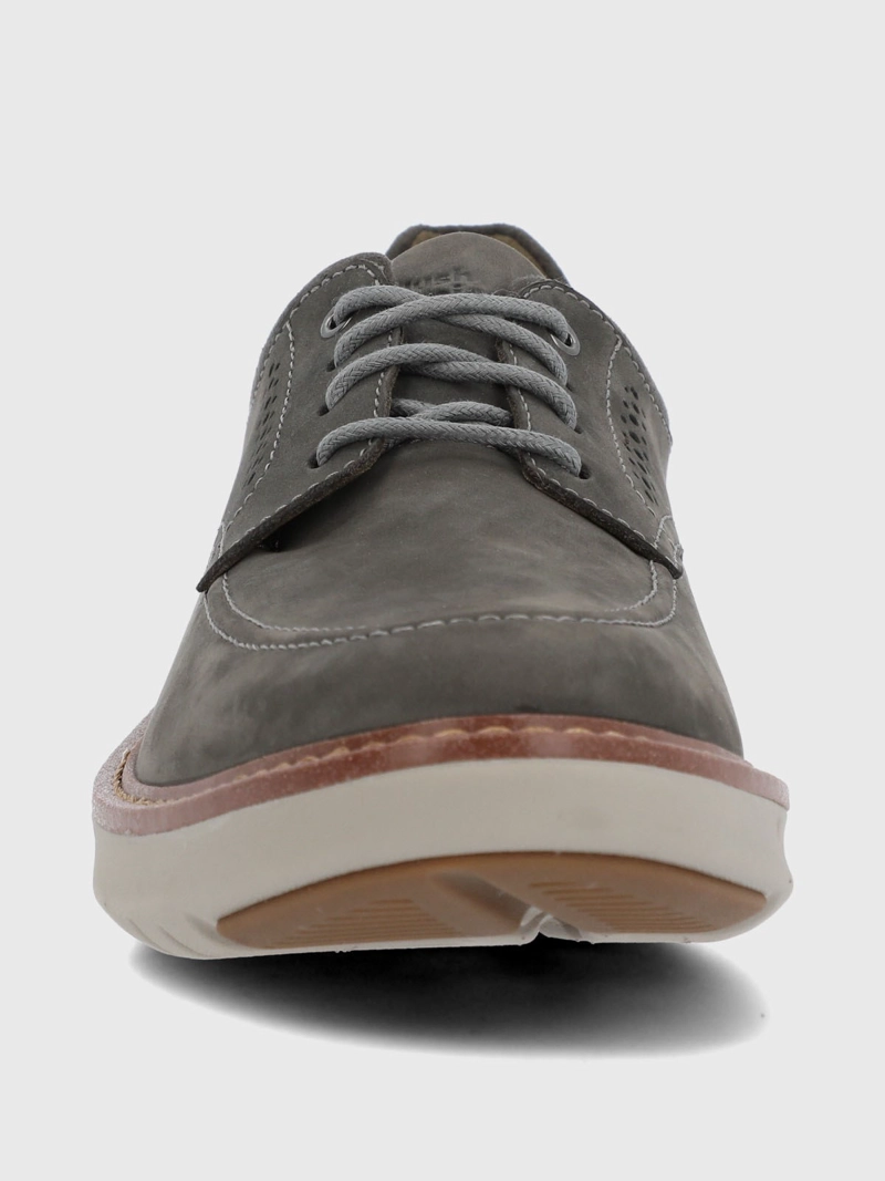 ZAPATO CUERO HOMBRE SMART DERBY GRIS HUSH PUPPIES - 4