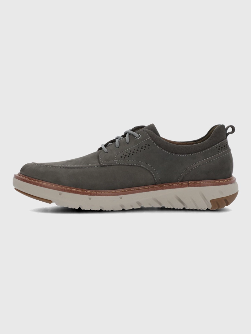 ZAPATO CUERO HOMBRE SMART DERBY GRIS HUSH PUPPIES - 5