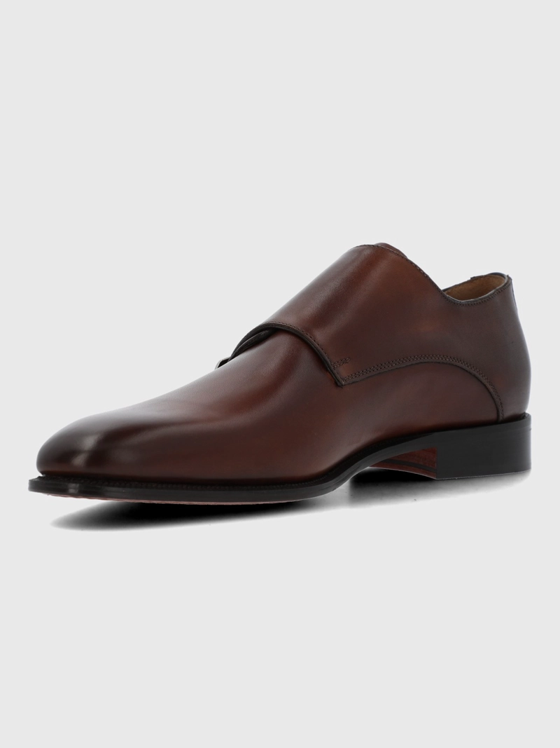 ZAPATO ITALIANO CUERO GELTO CAFE  HUSH PUPPIES - 6