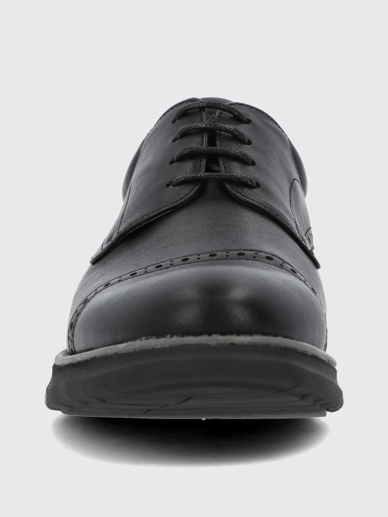 ZAPATO CUERO HOMBRE SEQUIO NEGRO HUSH PUPPIES - 4