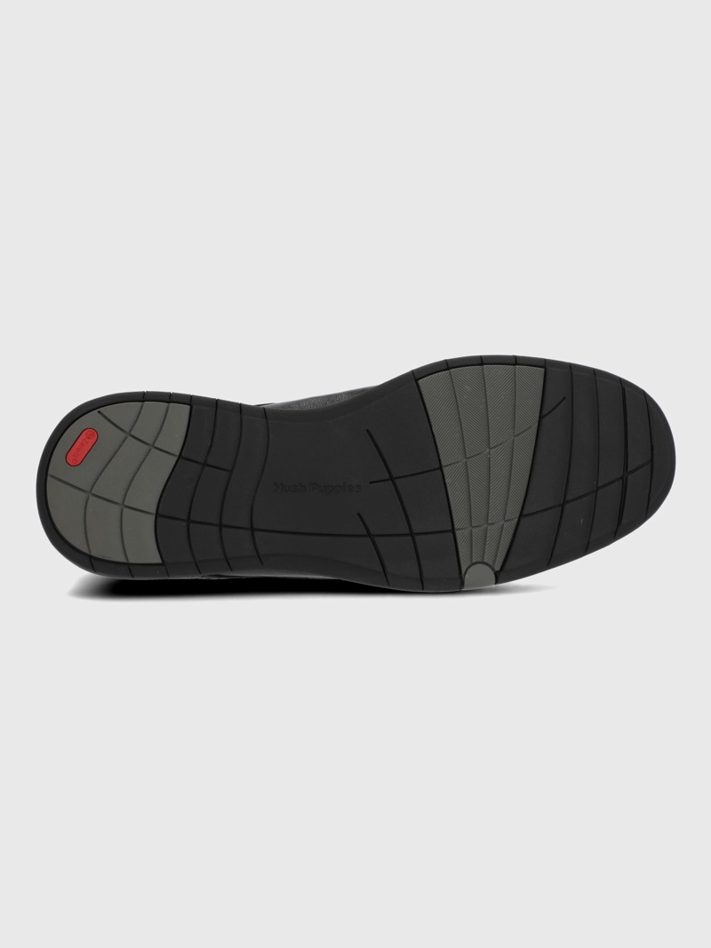 ZAPATO CUERO HOMBRE SEQUIO NEGRO HUSH PUPPIES - 8