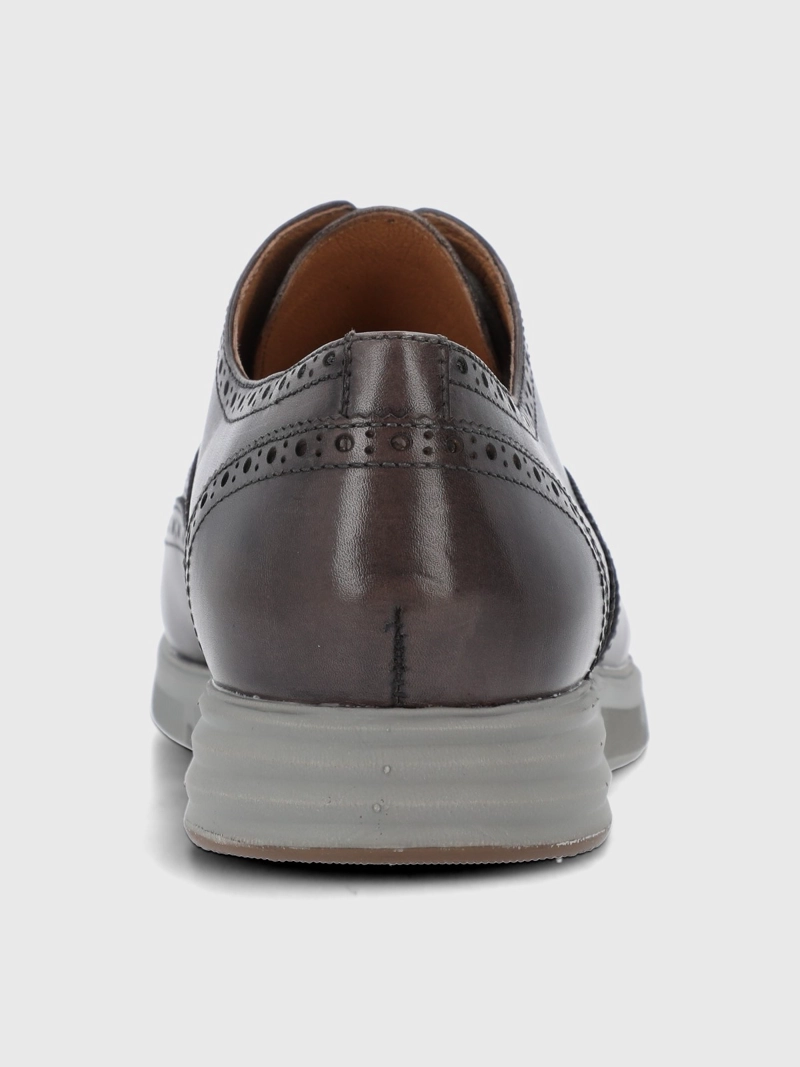 ZAPATO CUERO HOMBRE WING FLEX GRIS HUSH PUPPIES - 7
