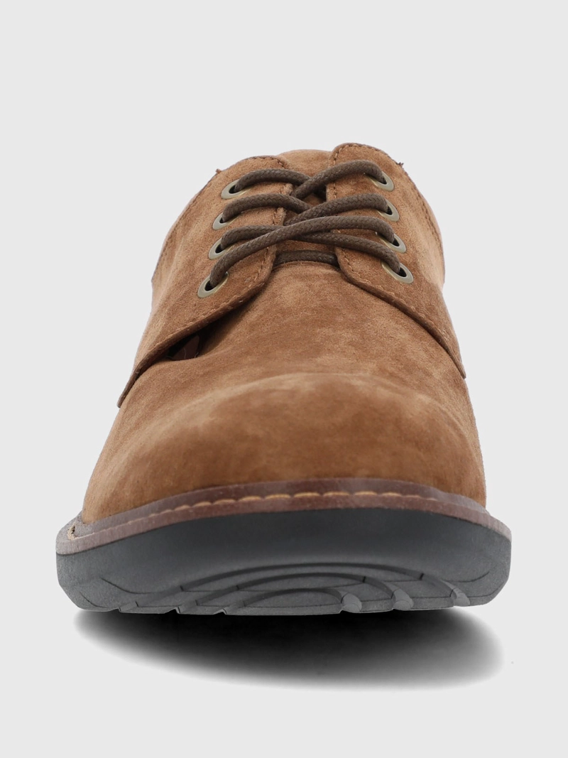 ZAPATO CUERO HOMBRE OHIO CAFE  HUSH PUPPIES - 4