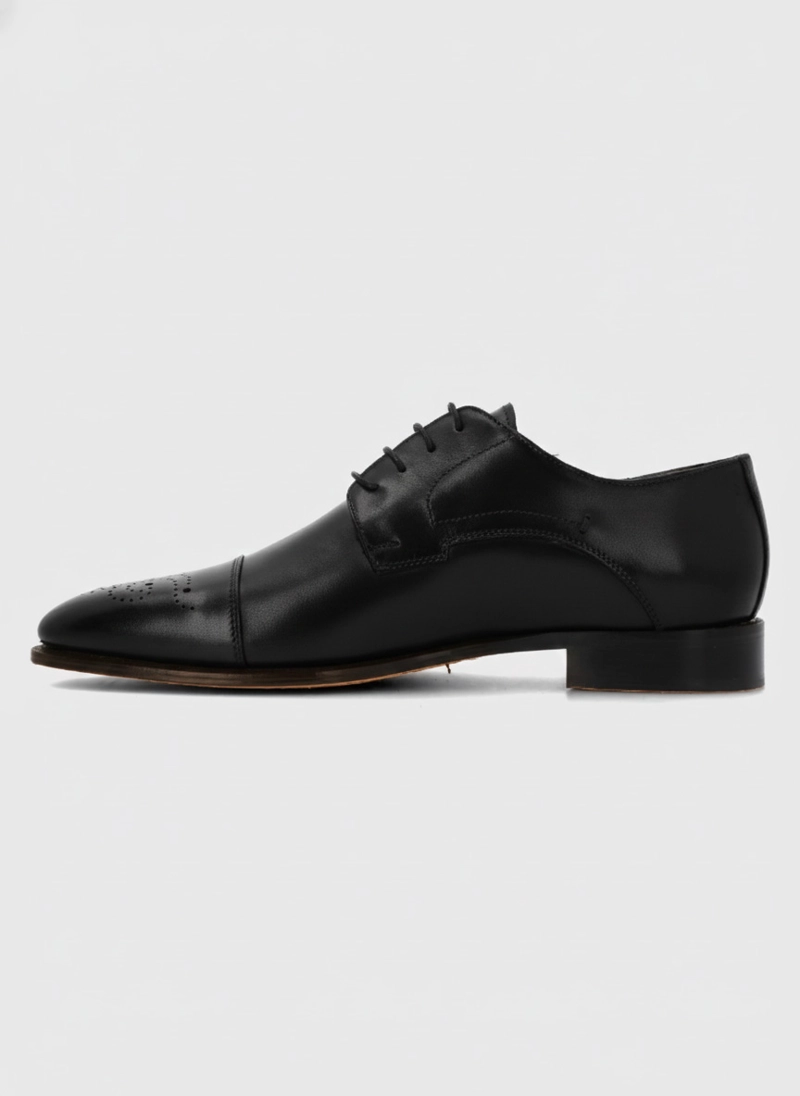 ZAPATO ITALIANO CUERO LUGGI NEGRO HUSH PUPPIES - 5