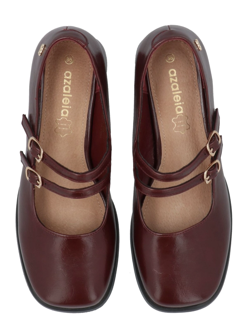 ZAPATO MUJER ROSA VINO AZALEIA - 7