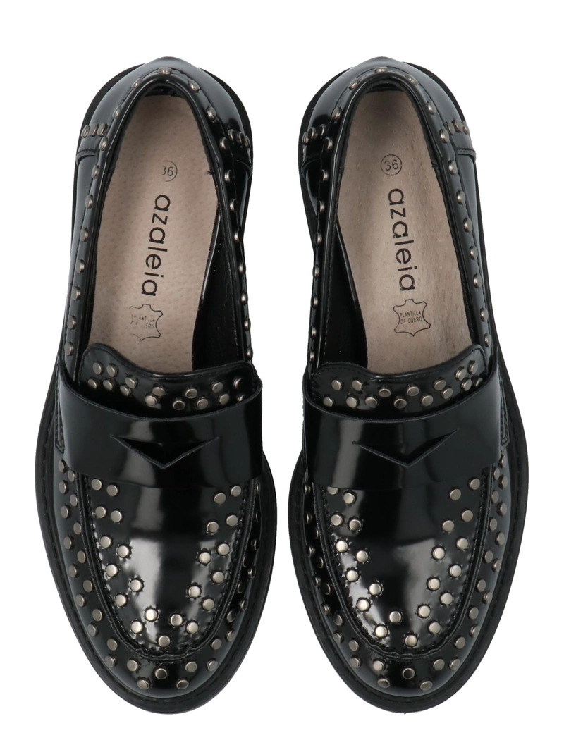 MOCASIN MUJER GIORGIA NEGRO AZALEIA - 9