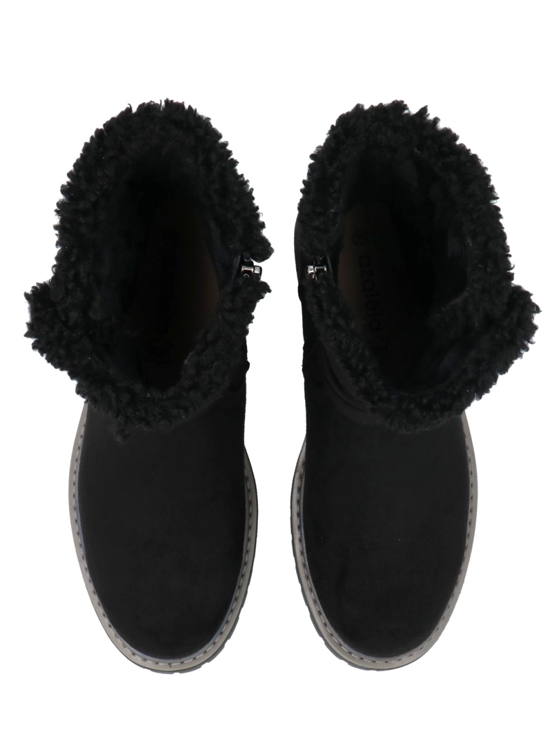 BOTIN MUJER VITTORIA NEGRO AZALEIA - 7
