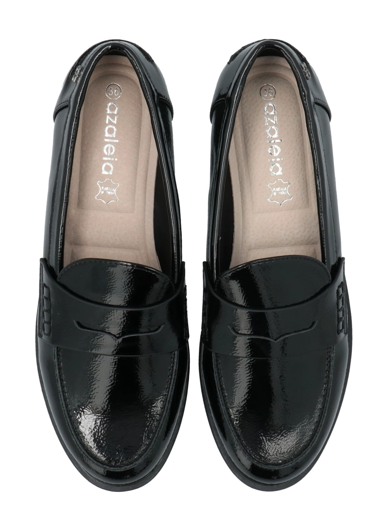 MOCASIN MUJER ARCO NEGRO AZALEIA - 9