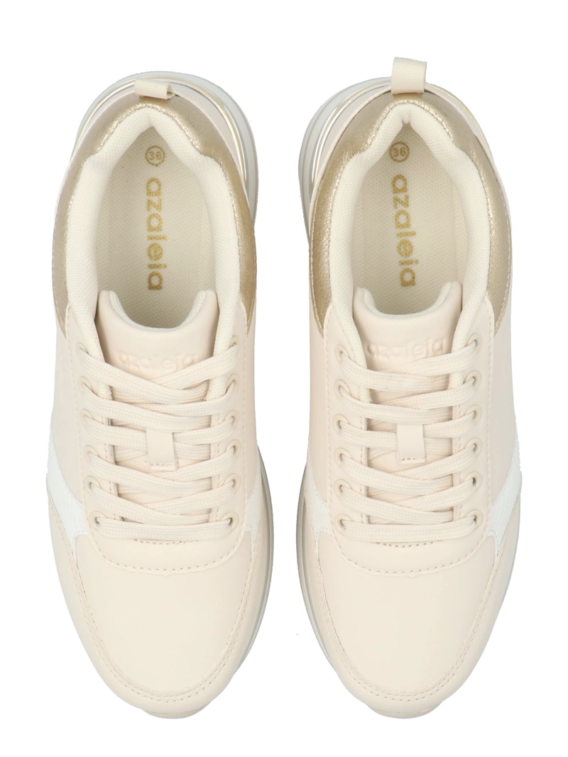 ZAPATILLA MUJER CLAUDIA 2 BEIGE AZALEIA - 6