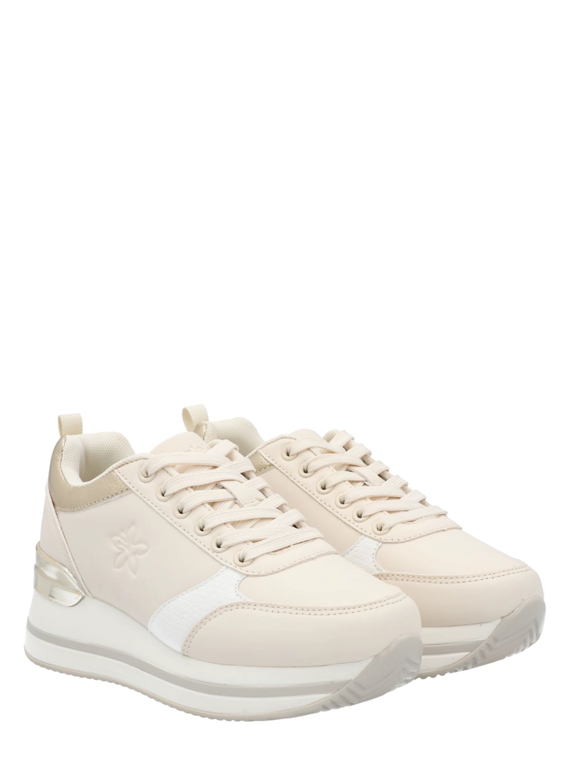ZAPATILLA MUJER CLAUDIA 2 BEIGE AZALEIA - 7