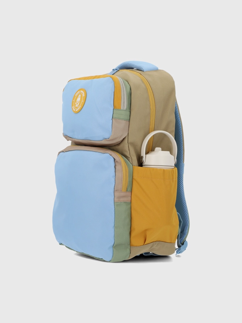 MOCHILA NIÑO COLOR BACKPACK CELESTE HUSH PUPPIES KIDS - 4