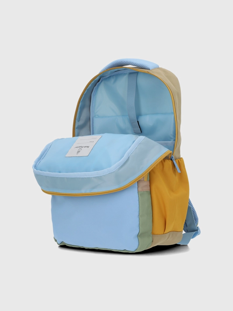 MOCHILA NIÑO COLOR BACKPACK CELESTE HUSH PUPPIES KIDS - 6