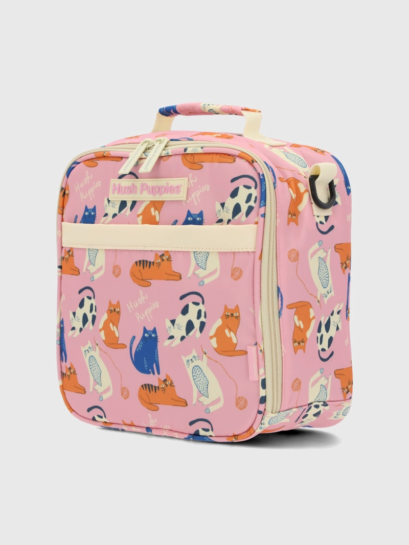 MOCHILA NIÑA CAT LUNCHBAG ROSADO HUSH PUPPIES KIDS - 2