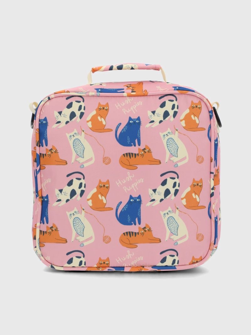 MOCHILA NIÑA CAT LUNCHBAG ROSADO HUSH PUPPIES KIDS - 3