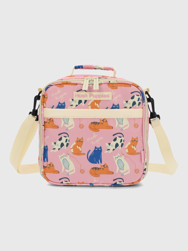 MOCHILA NIÑA CAT LUNCHBAG ROSADO HUSH PUPPIES KIDS - 4