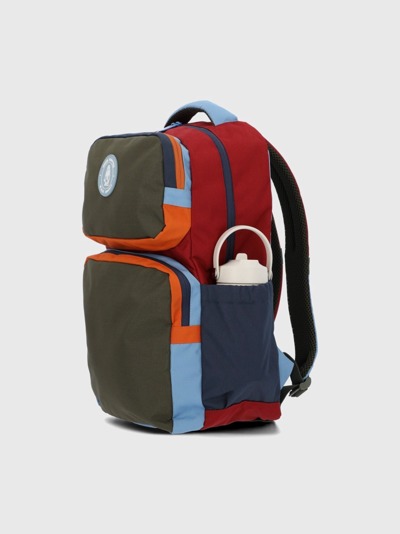 MOCHILA NIÑO COLOR BACKPACK VERDE HUSH PUPPIES KIDS - 4