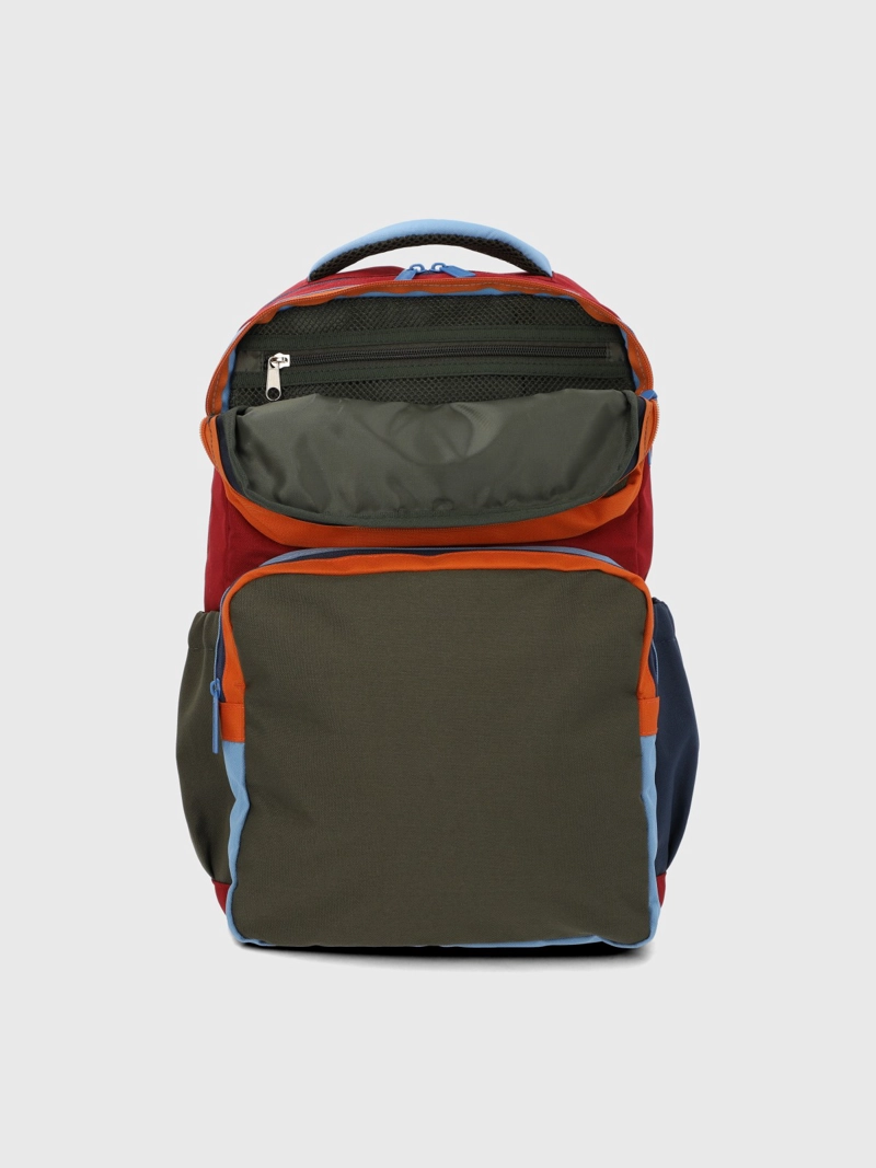 MOCHILA NIÑO COLOR BACKPACK VERDE HUSH PUPPIES KIDS - 5