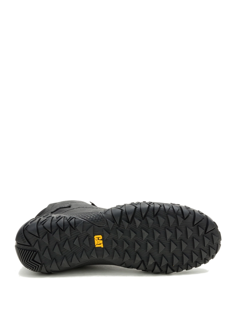 ZAPATILLA C/CAÑA CUERO HOMBRE GRIDLOCK HI NEGRO CAT - 8