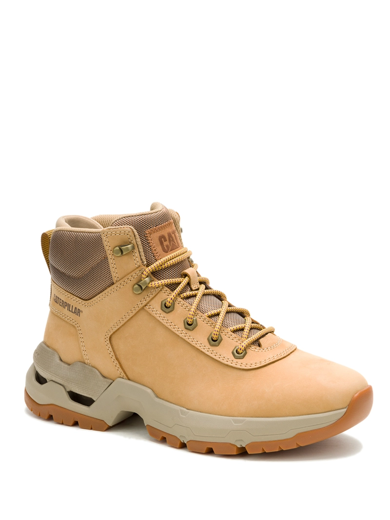 ZAPATILLA C/CAÑA CUERO HOMBRE SURGE HIKER CAFE  CAT - 1