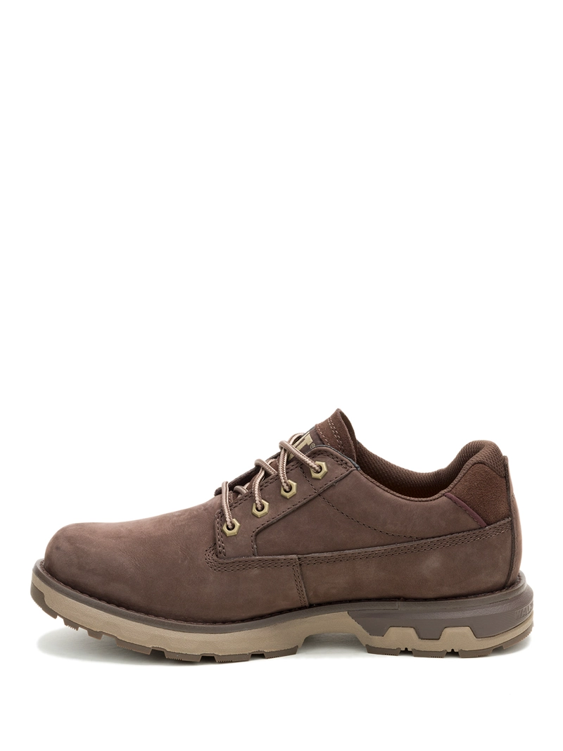 ZAPATO CUERO HOMBRE PURSUE LO CAFE  CLARO CAT - 4