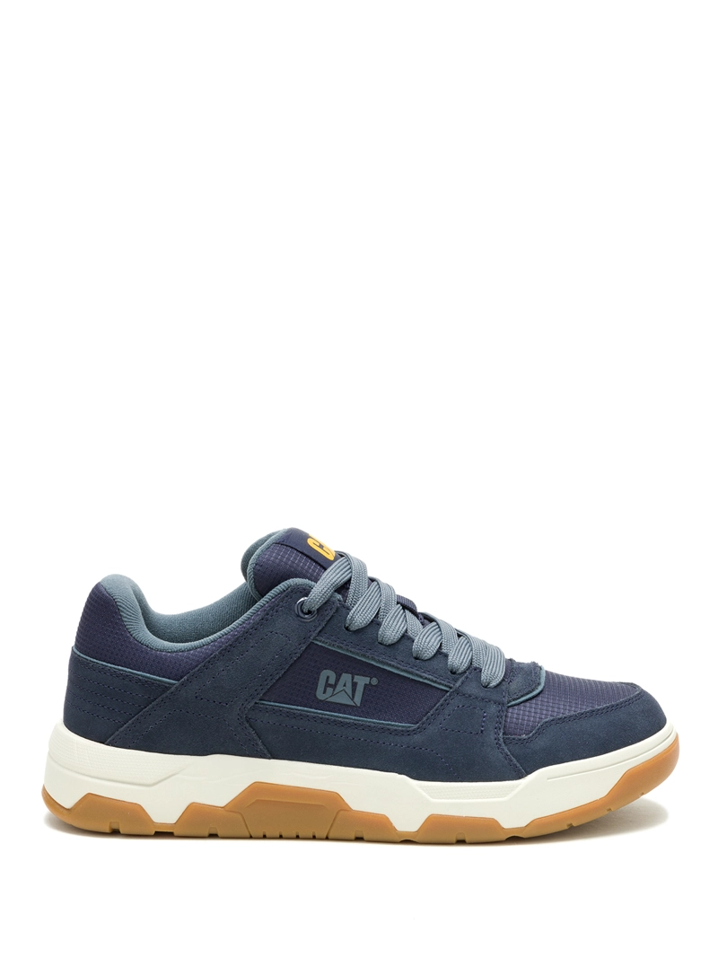 ZAPATILLA C/CAÑA CUERO HOMBRE THEOREM MID AZUL CAT - 2