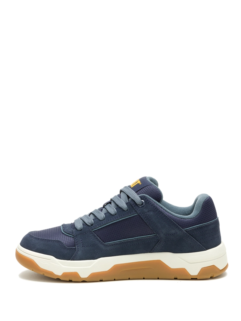 ZAPATILLA C/CAÑA CUERO HOMBRE THEOREM MID AZUL CAT - 4