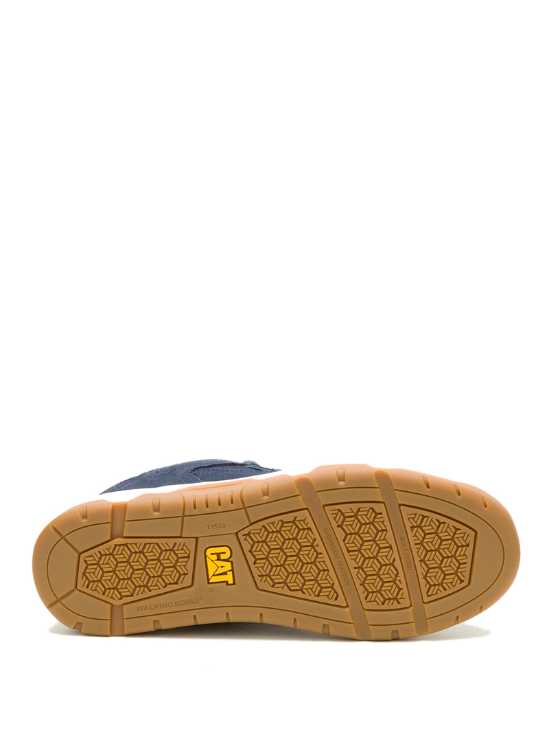 ZAPATILLA C/CAÑA CUERO HOMBRE THEOREM MID AZUL CAT - 8