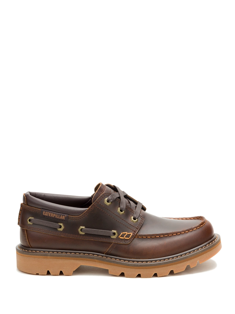 ZAPATO CUERO HOMBRE COLORADO BOAT LO CAFE  OSCURO CAT - 2