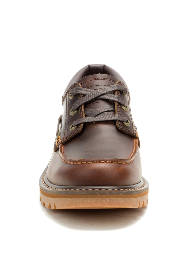 ZAPATO CUERO HOMBRE COLORADO BOAT LO CAFE  OSCURO CAT - 5