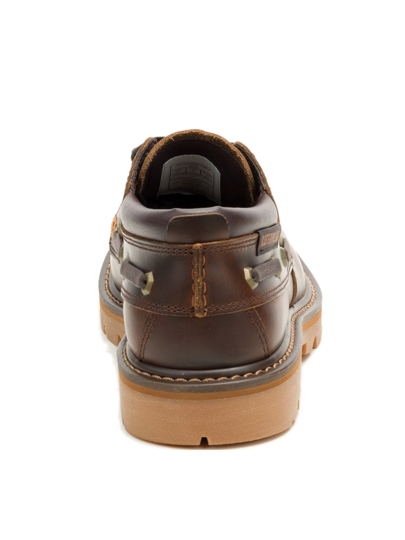 ZAPATO CUERO HOMBRE COLORADO BOAT LO CAFE  OSCURO CAT - 6
