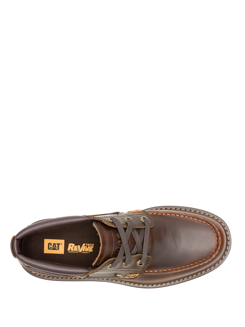 ZAPATO CUERO HOMBRE COLORADO BOAT LO CAFE  OSCURO CAT - 7