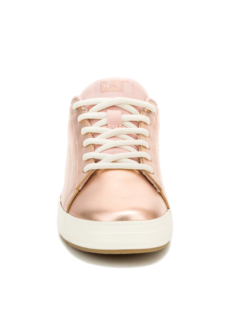 ZAPATILLA CUERO MUJER IMPLY ROSADO CAT - 5